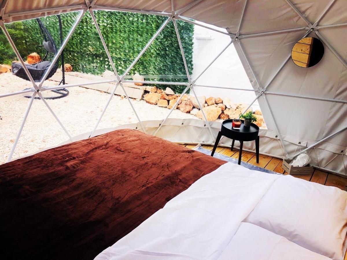 Glamping Peninsula Lustica Rose Villa Tivat Eksteriør billede