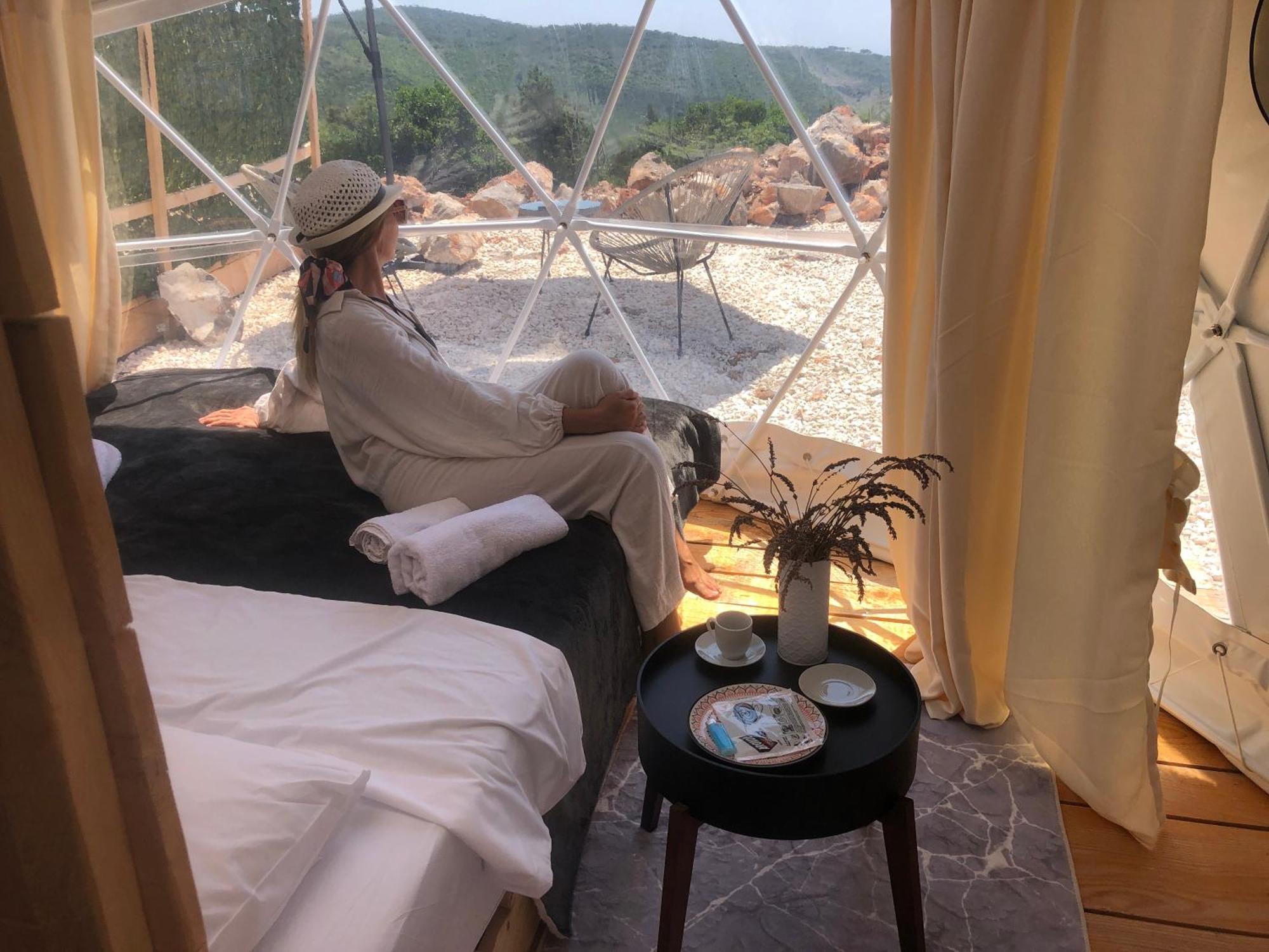 Glamping Peninsula Lustica Rose Villa Tivat Eksteriør billede